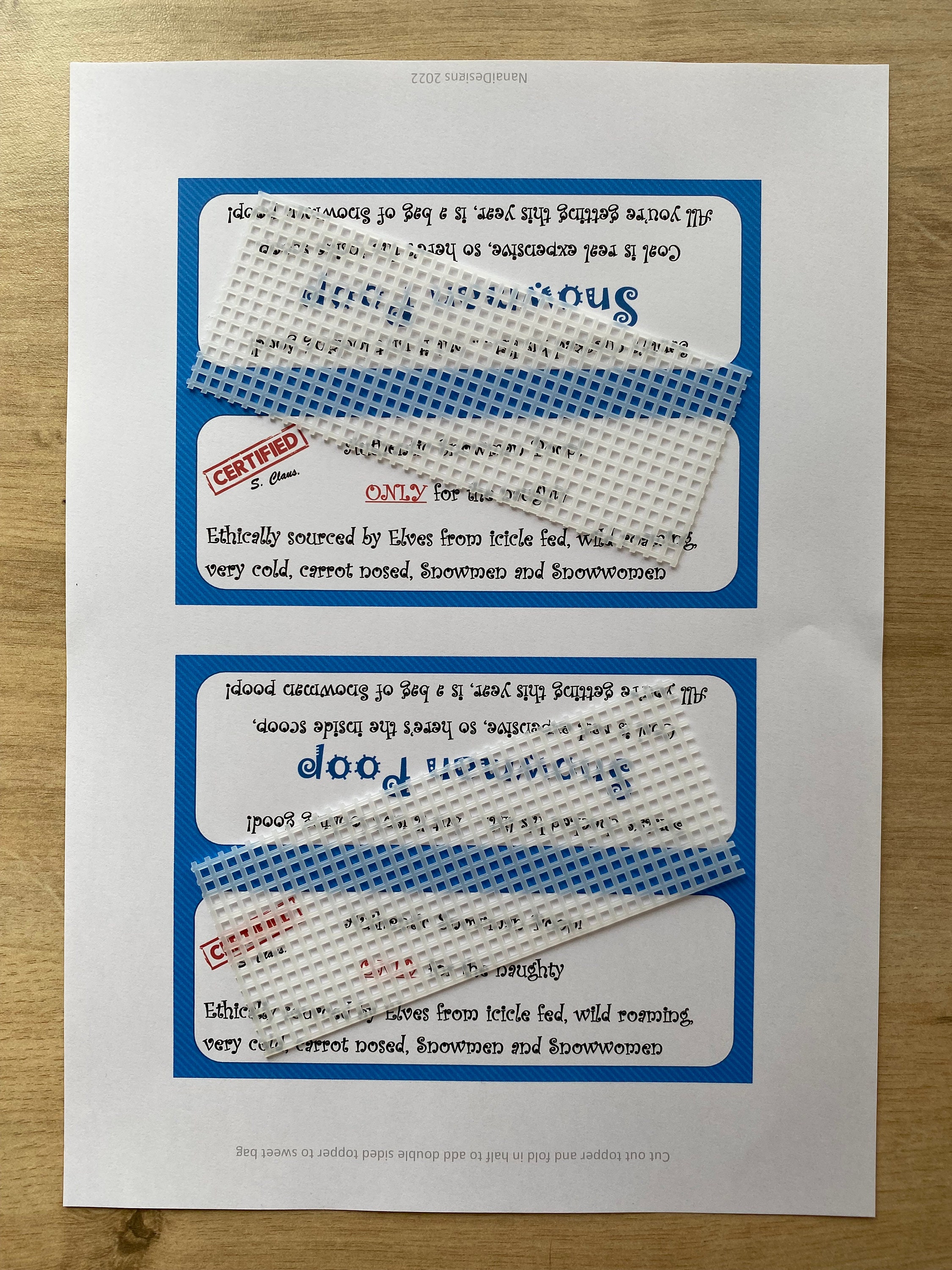 PRINTABLE ReindeerAND SnowmanSweet Topper Etsy