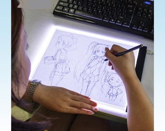 Dimmable LED Light Drawing/Tracing Board Pad - A3 / A4 / A5