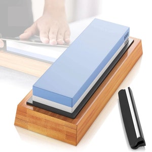 Doppelseitig geschärfter Whetstone mit Winkelführung -- 240-5000 Grit