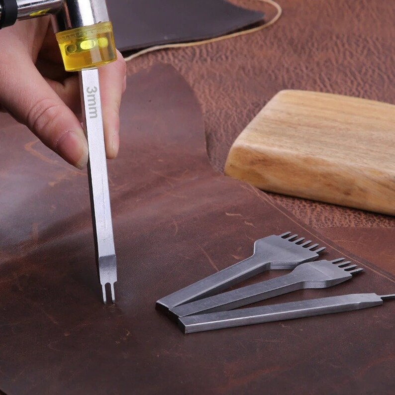 Professional Leather Craft Hand Kit Set - Etsy