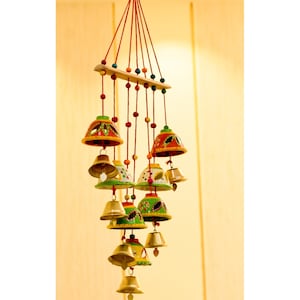 Indian handmade Rajasthani Colored Design Wall Hanging showpiece for decorating and Gifts | Pack of 2 Piece | by Nitya Art & Craft