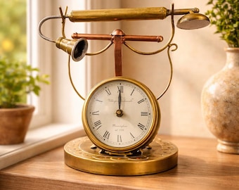 Seiko Eye-shaped Melody Alarm Clock QXP-004BN: Retro Bedside Desk