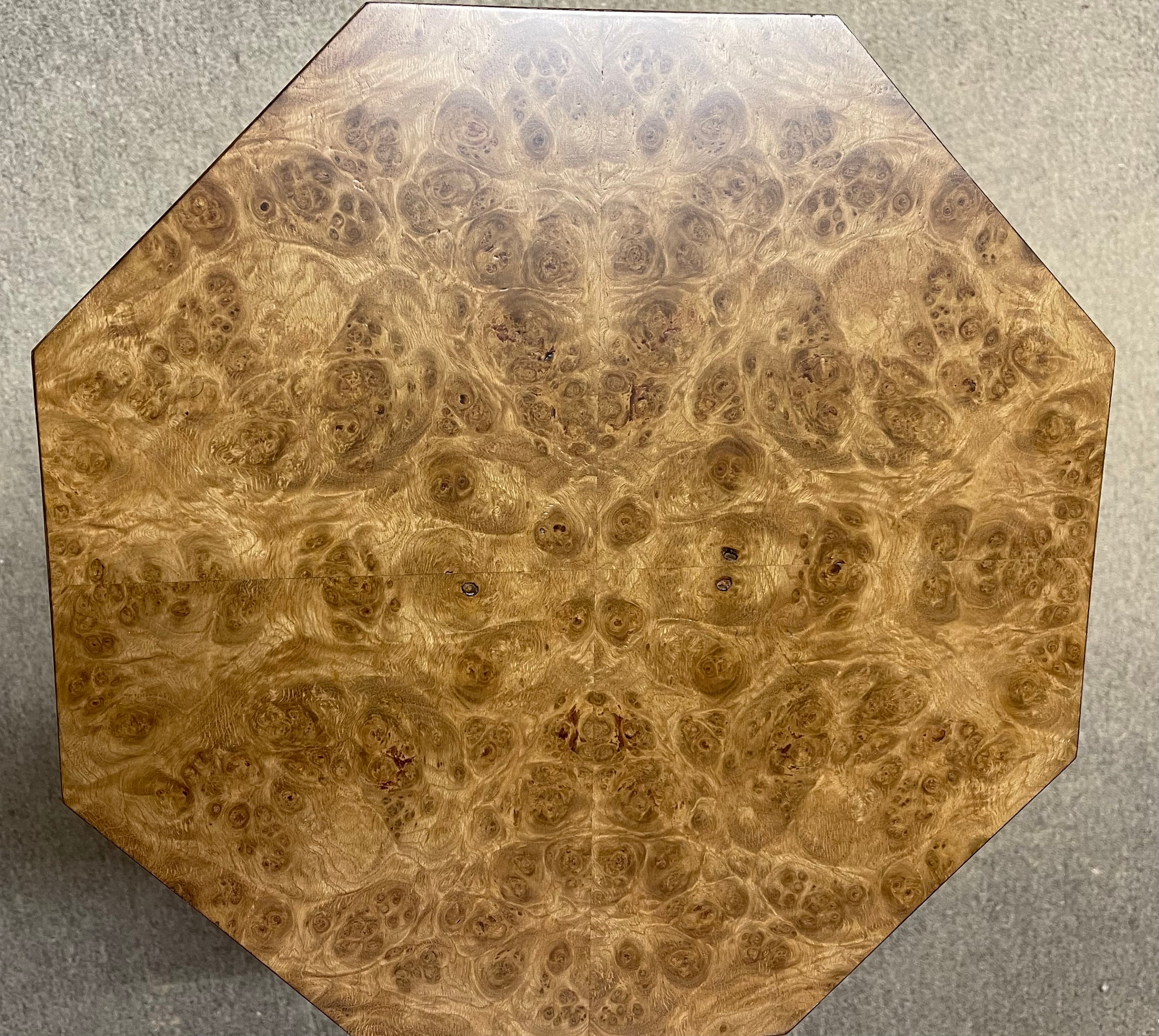 Custom Made to Order Burl Wood Veneer Table Tops Accent Table Etsy