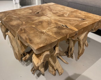 Teak Root Coffee Table - Etsy