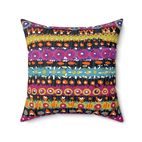 Aboriginal Pillow Covers Etsy Canada