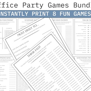 Jogos de festa no escritório, jogos de formação de equipes, jogos de escritório para imprimir, quebra-gelo para novos contratados, conheça-me, jogos rápidos, o que tem no seu celular
