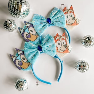 Healer Pup Sisters Headband- Magical Ears- Vacation Accessories- Headband- Girls- Toddler