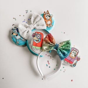 Healer Pup Sisters Headband- The Grannies- Magical Ears- Vacation Accessories- Headband- Girls- Toddler
