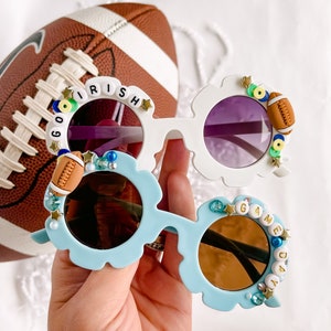 Game Day CUSTOM Sunnies- Sports Sunnies- Baseball- Football- Soccer- Softball Sunglasses
