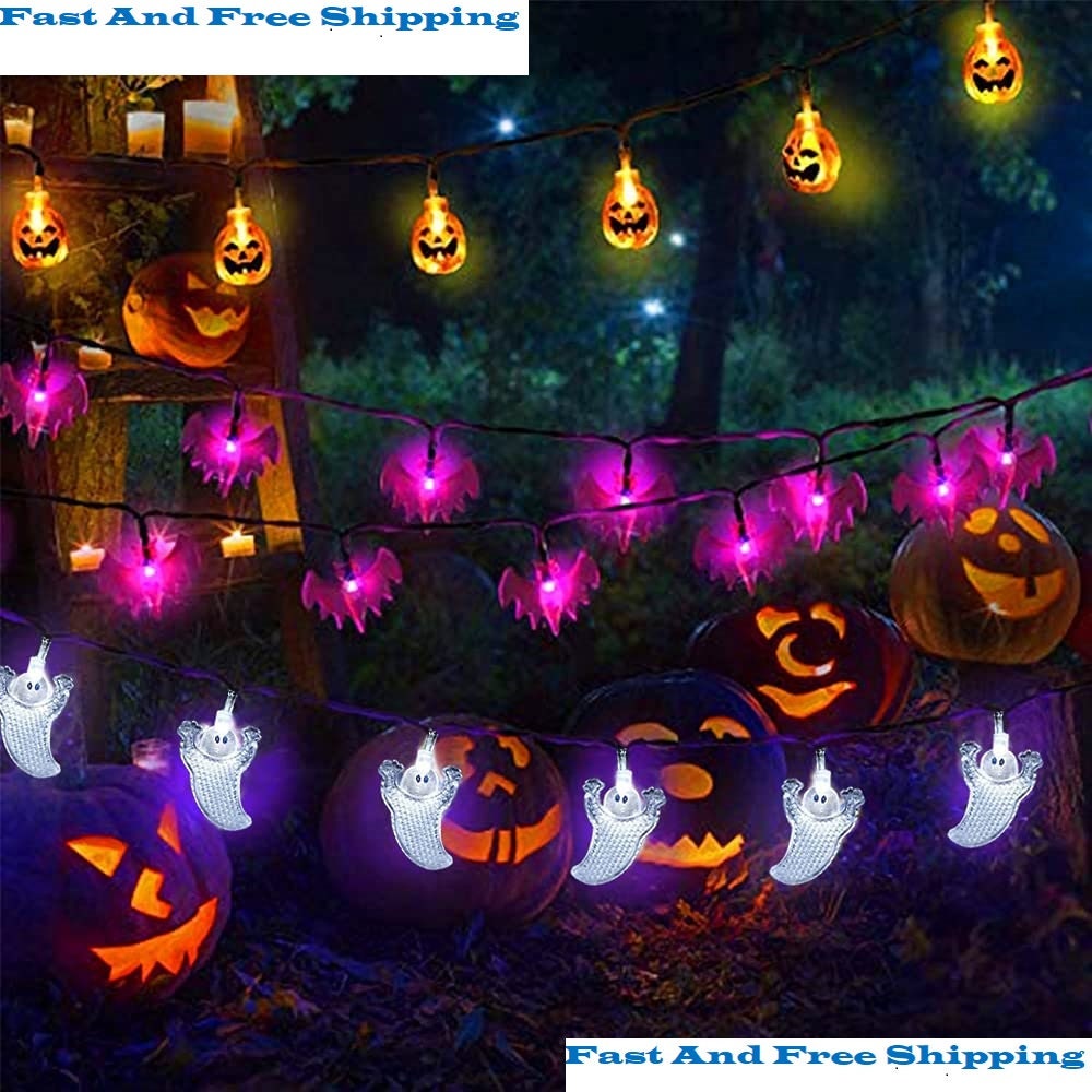 Halloween Decorative Lights Carnival Party Outdoor Indoor Porch Yard
