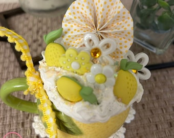 Lemon Mini Mug - Fake Bake Decor