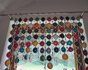Special curtains crochet