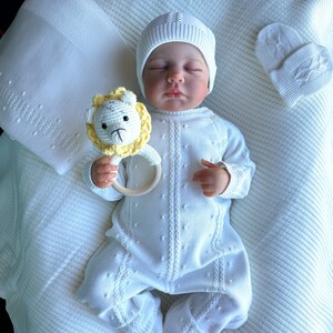 Ropa tejida para bebe recien nacido varón store