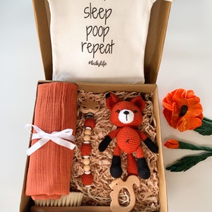 Baby-Geschenkbox, geschlechtsneutral, neuer Baby-Geschenkkorb, Unisex-Babygeschenk, Neugeborenen-Geschenkbox, Babypartygeschenk, Babymädchen-Geschenk,Babyjungen-Geschenk