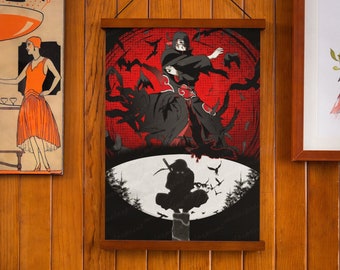 Anime - Naruto Itachi Uchiha - Poster Print - Style Poster Wall Art Print