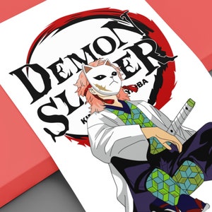 Anime - Sabito | Kimetsu no Yaiba - Demon Slayer - Poster Print - Style Poster Wall Art Print
