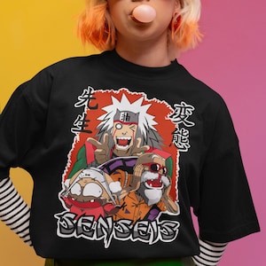 Naruto Senseis - T-shirt uniseks