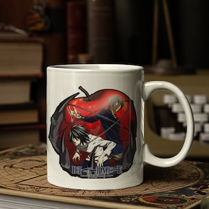 Anime Death Note Kaffeetasse weiß oder Farbwechseltasse - Zaubertasse, Fotobecher