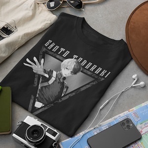 Anime Manga MHA - My Hero Academia- Shoto Todoroki-Unisex T-Shirt