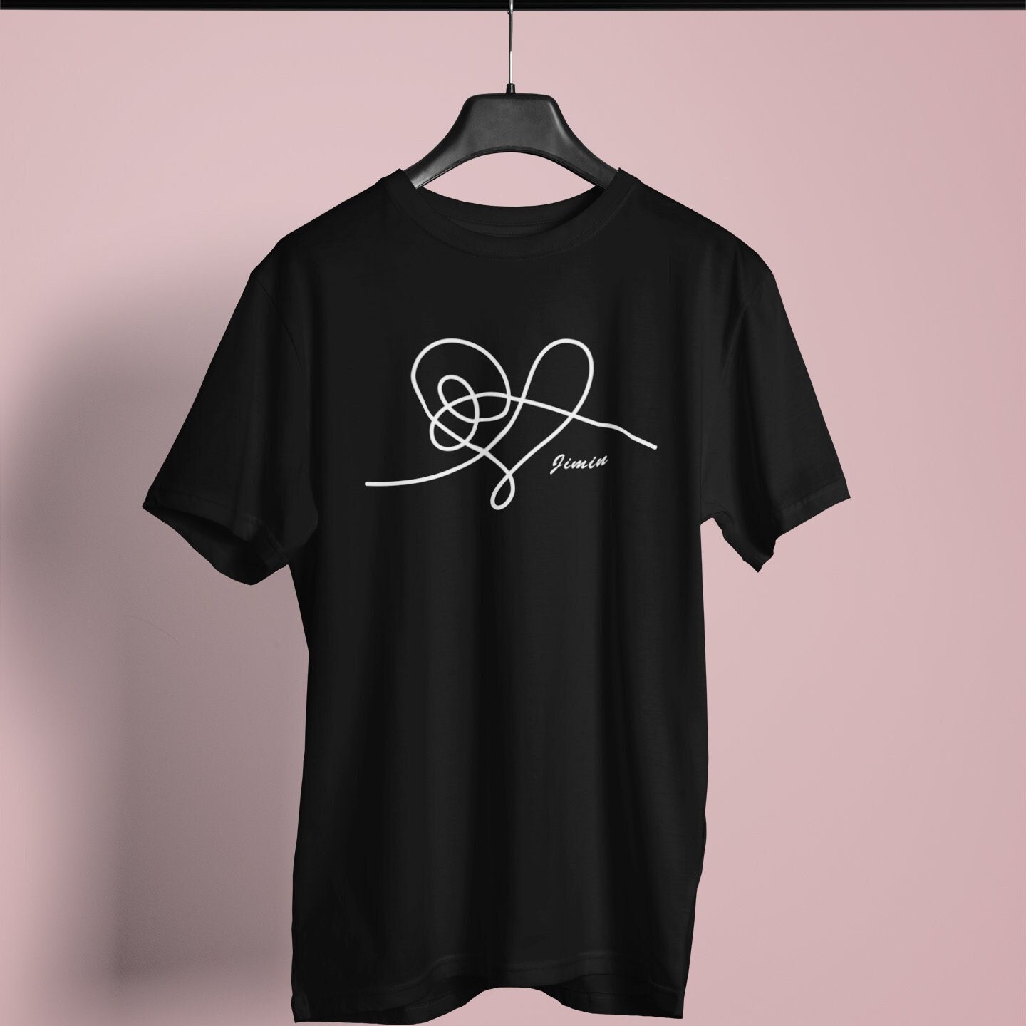 防弾少年団(BTS) - J4    BTS love  yourself  Tシャツ Tシャツ KPOP BTS LOVE YOURSELF コットン 丸首 半袖 レディース