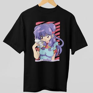Shampoo mit Haustier - Ranma 1/2 - Unisex T-Shirt