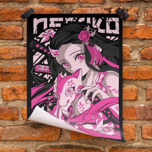 Anime -Demon Slayer: Kimetsu no Yaiba - Nezuko - Poster Wand Kunst Druck