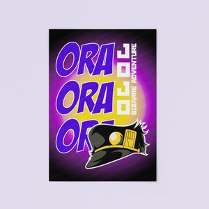 Anime - JoJo&#39;s Bizarre Adventure - Poster Print - Style Poster Wall Art Print