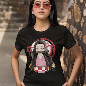 Nezuko Kamado - Demon Slayer - T-shirt uniseks