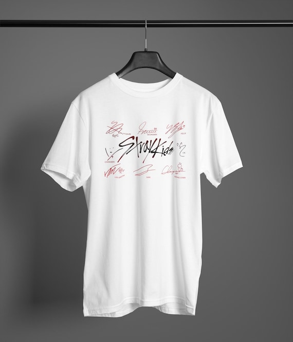 Straykids 2019年LIVE サイン入りTシャツ カスタムTシャツ（L）/ Stray Kids JAPAN SEASON'S GREETINGS 2025