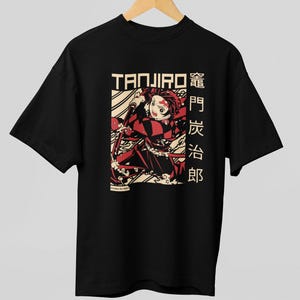 Anime - Tanjirō Kamado Fighting Stance - Demon Slayer - T-shirt uniseks