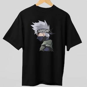 Kakashi Hatake zijaanzicht - Naruto - T-shirt uniseks