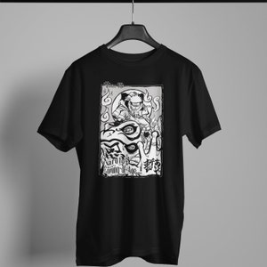 Naruto op een pad - T-shirt uniseks