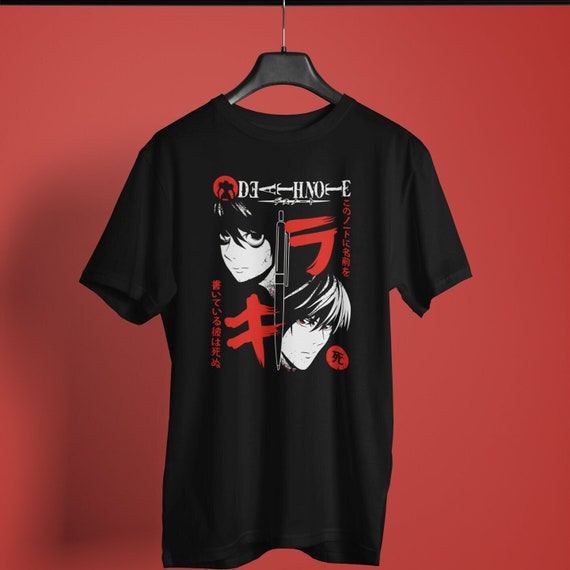 L (lawliet) - Death Note - Unisex T-shirt - Etsy L (lawliet) - Death Note - Unisex T-shirt - Etsy