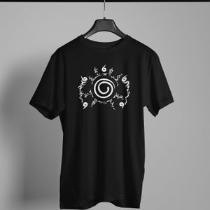Naruto-symbool - T-shirt uniseks