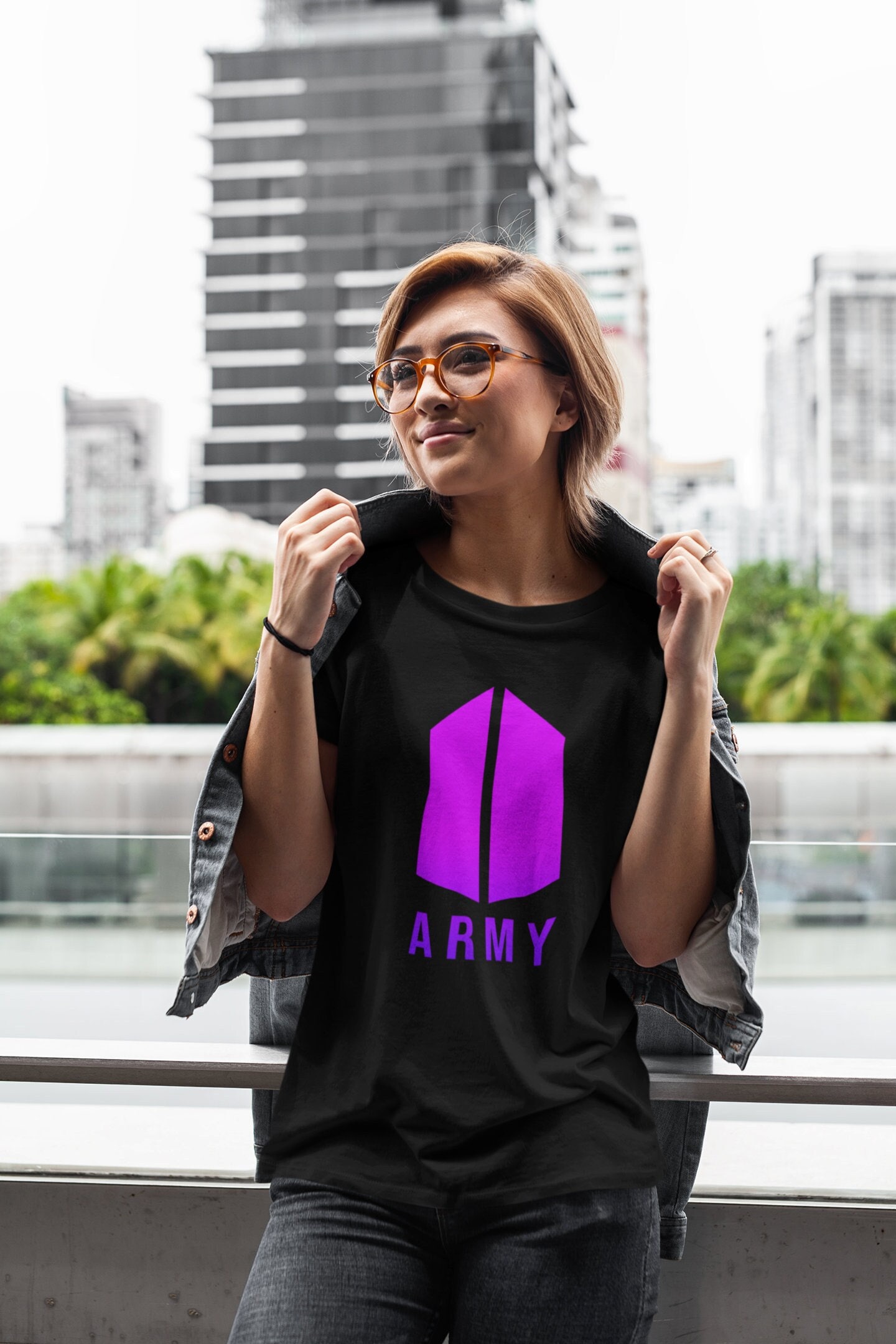 Bts army logo tee España