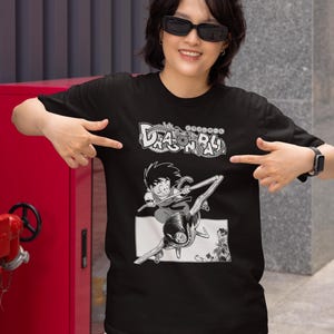Dragon Ball Z Comics Goku Flight Sketch - Maglietta unisex