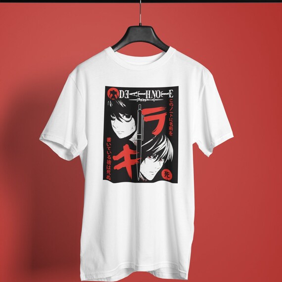 L (lawliet) - Death Note - Unisex T-shirt - Etsy