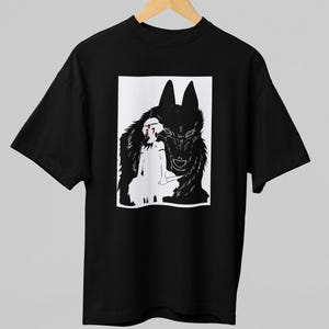 Princess Mononoke en Moro - uniseks T-shirt