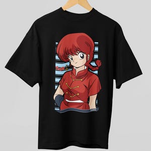 Ranma Saotome As A Girl - Ranma 1/2 - T-shirt uniseks