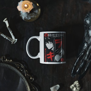 Anime Death Note Kaffeetasse weiß oder Farbwechseltasse - Zaubertasse, Fotobecher