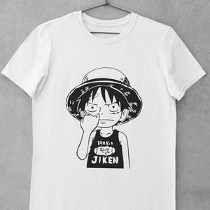 One Piece - Luffy Fummelei - Unisex T-Shirt