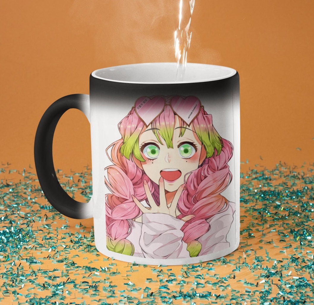 Anime Demon Slayer Mitsuri Kanroji Kaffeetasse Weiß Oder