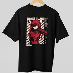 Asuka Langley Sōryū "Unit 02" - Neon Genesis Evangelion - T-shirt uniseks