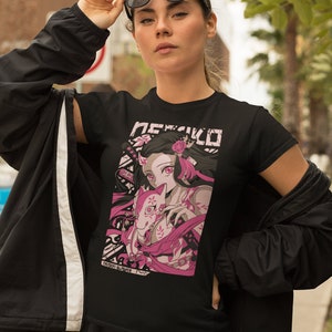 Nezuko Kamado - Demon Slayer - T-shirt uniseks