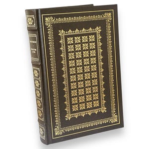 PLUTARCH AUSGEWÄHLTE LEBEN Griechisch & Römisch - Sammler Deluxe Edition - Echtleder Gebundenes Buch - Franklin Bibliothek, 1982 - Ausgezeichnet !