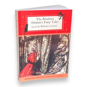 ILLUSTRATED The Brothers GRIMM&#39;S FAIRY Tales - Collectible Deluxe Gift Edition - Paperback - Best Seller - Classic Book