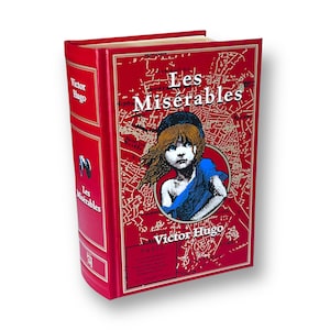 VICTOR HUGO Les Miserabies - Collectible Deluxe Special Gift Edition - Leather Bound Hardcover - Best Selling - Classic Book