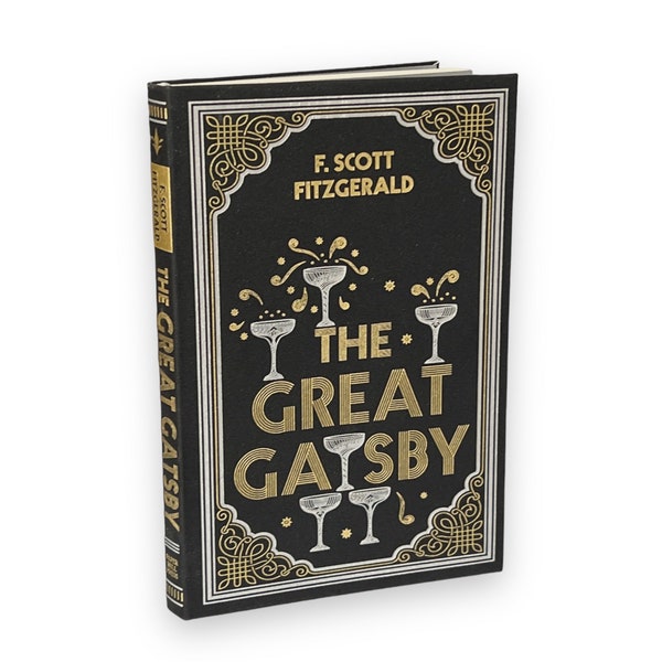EL GRAN GATSBY de F. Scott Fitzgerald - Edición especial de regalo coleccionable - Cubierta de piel sintética - Best Seller - Libro clásico