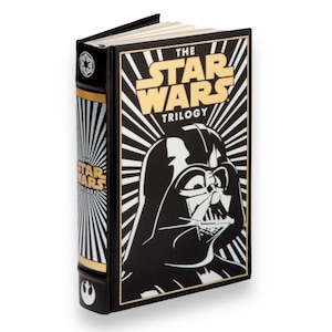 The STAR WARS TRILOGY (Darth Vader) George Lucas - Collectible Deluxe Special Gift Edition - Leather Bound Hardcover - Best Seller Book