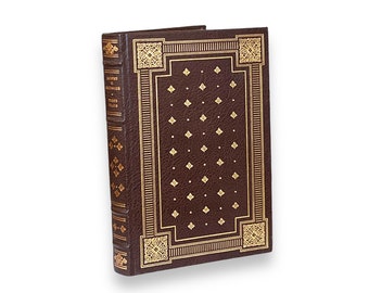 Robert E. Sherwood Three Plays - Edición especial de lujo coleccionable - Libro encuadernado en cuero genuino - Biblioteca Franklin, 1984 - Excelente